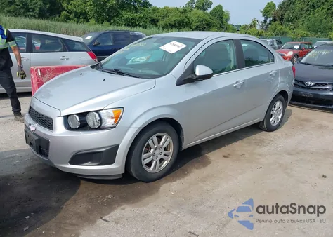 2013 Chevrolet Sonic Lt Auto из США, поврежденный, VIN 1G1JC5SG5D4251445